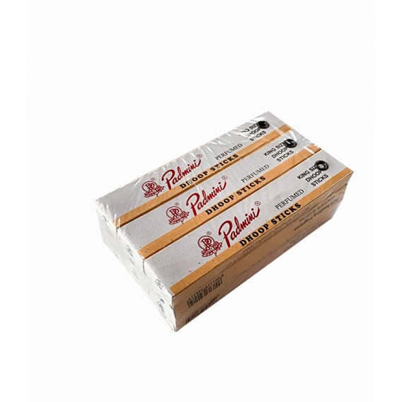 Padmini Dhoop Sticks - 12 Boxes of 10 Sticks Each - 5  King