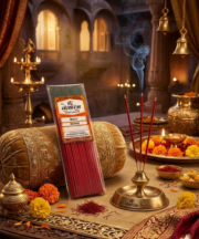 Kesar Masala Agarbatti – Luxurious Saffron Incense for Spiritual Harmony - Image 3